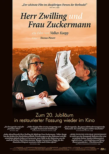 Filmplakat Herr Zwilling und Frau Zuckermann
