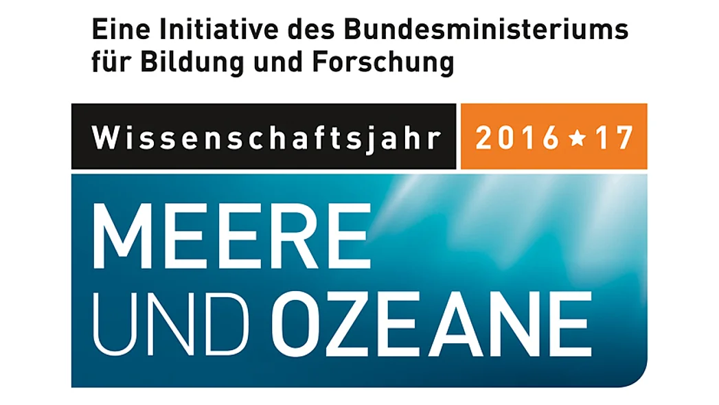 Logo zum Wissenschaftsjahr 2016*17 - Meere und Ozeane