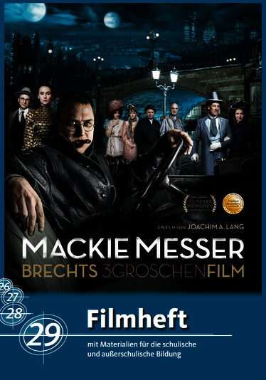 Titelseite Filmheft Mackie Messer - Brechts Dreigroschenfilm