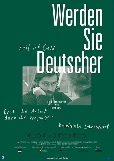 Filmplakat zu "Werden Sie Deutscher"