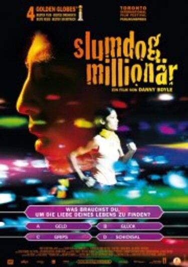 Filmplakat zu "Slumdog Millionär"