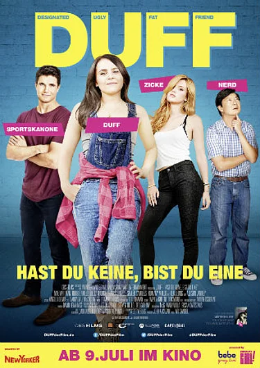 Filmplakat zu "DUFF - Hast du keine, bist du eine"