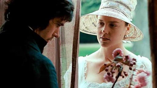 Szenenbild: Der 23-jährige englische Dichter John Keats und die 17-jährige Fanny Brawne