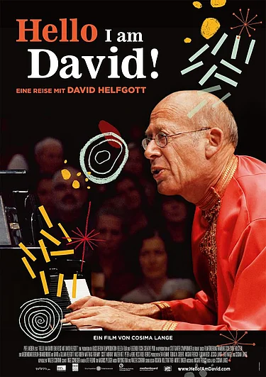 Plakat zu Hello I am David! Eine Reise mit David Helfgott
