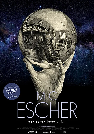 Filmplakat M. C. Escher - Reise in die Unendlichkeit