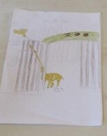 Bildergeschichte "Mein Freund die Giraffe"