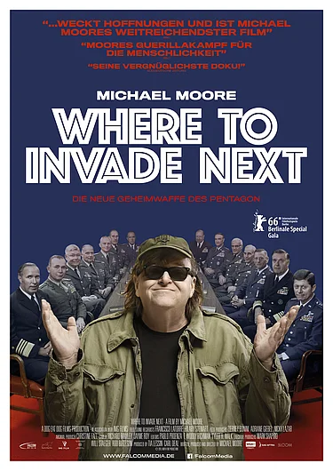 Filmplakat zu Where to Invade Next