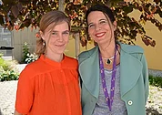 Portr&auml;t Simone H&ouml;ft mit Nora L&auml;mmermann