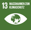 Icon Ziel 13 für nachhaltige Entwicklung: Maßnahmen zum Klimaschutz
