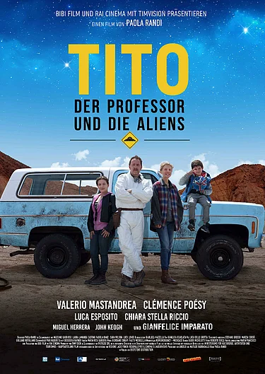 Filmplakat Tito, der Professor und die Aliens