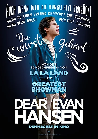 Filmplakat Dear Evan Hansen