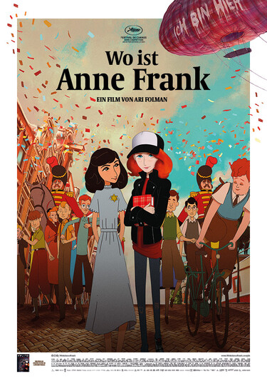 Filmplakat Wo ist Anne Frank?