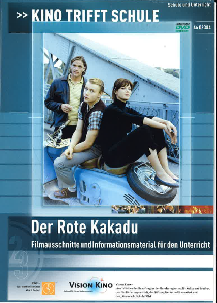 Titelseite der DVD "Kino trifft Schule" DER ROTE KAKADU