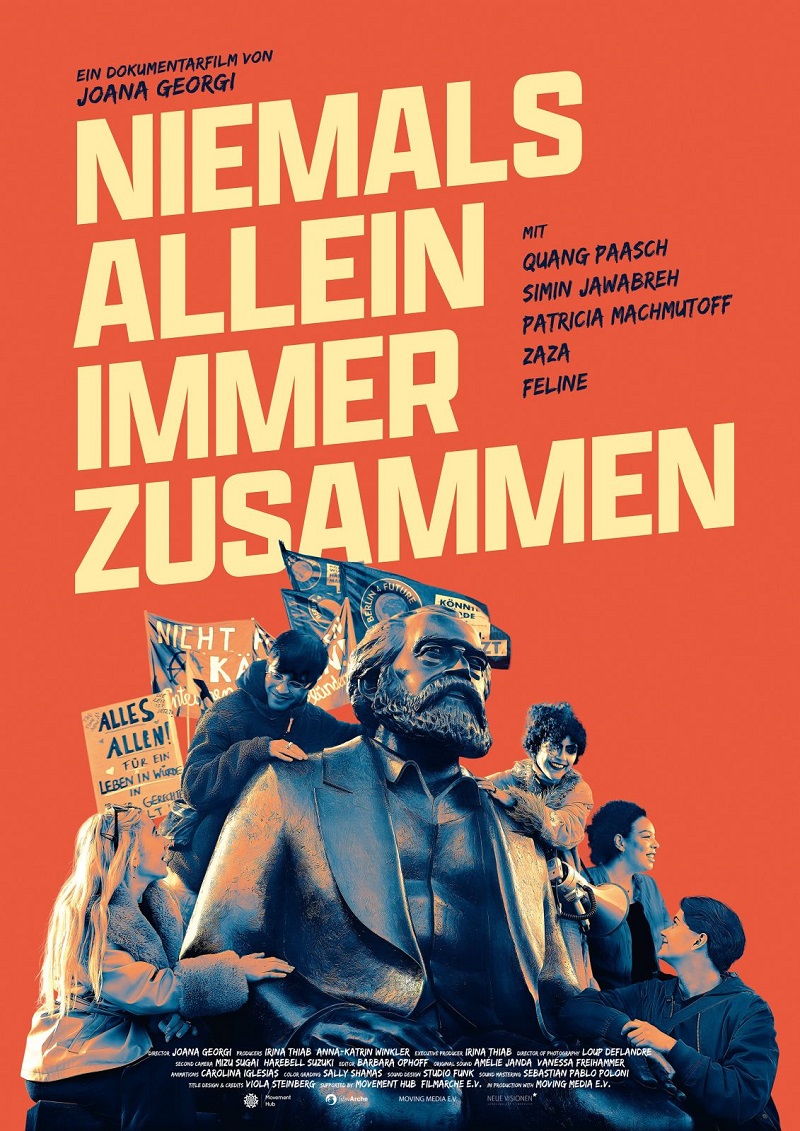 Filmplakat Niemals allein, immer zusammen