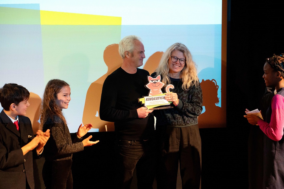 André Hörmann und Katrin Milhahn, die Gewinner des Kindertiger 2023