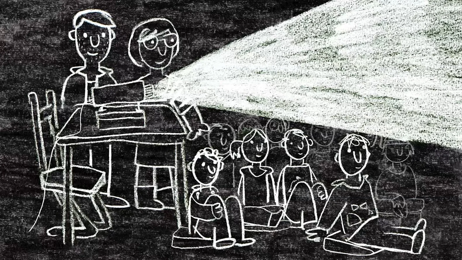 Mobiles SchulKino Trailer